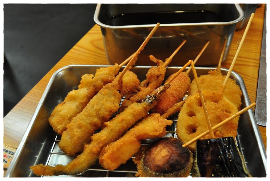 오사카 맛집 골목 구경하기~