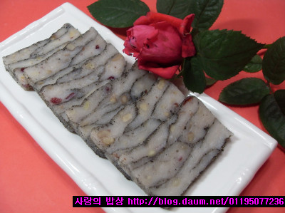 구름떡 이미지