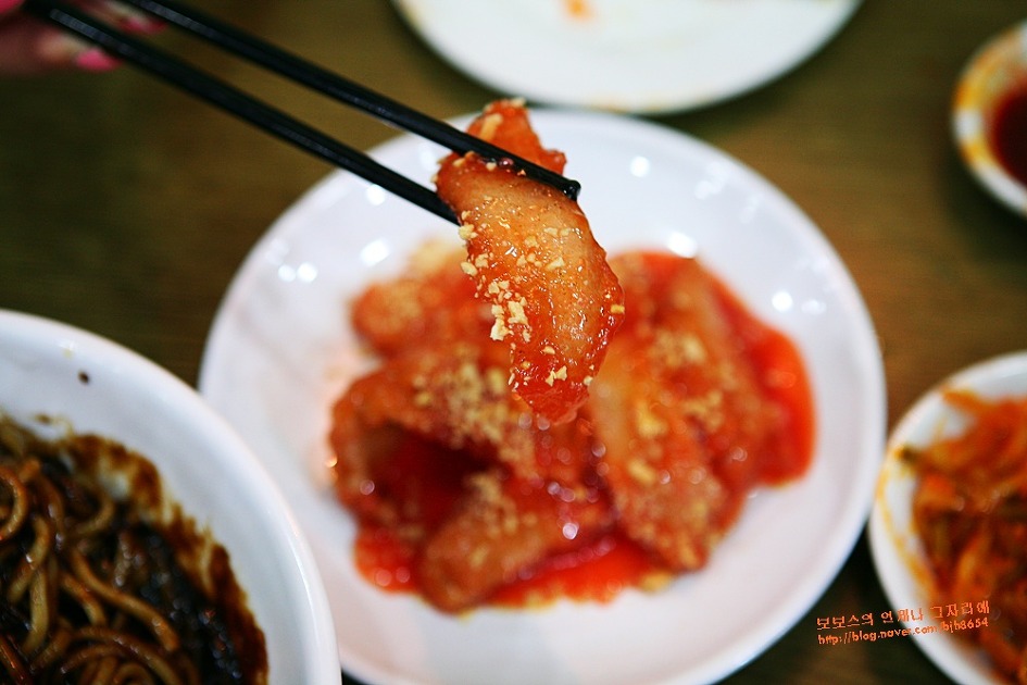 [성남맛집/천객가]오늘은 자장면 먹는날 꿔바로우(중국식탕수육)도 먹어 주자 .