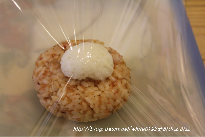 유치원에서 인기최고 <밥새우 강아지 주먹밥>