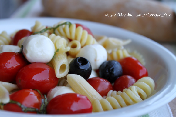 여름의 별미 깔끔하고~가벼운 샐러드 파스타(Insalata di pasta)