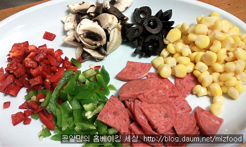 찬밥과 아이간식 완벽 해결~~<누룽지미니피자>