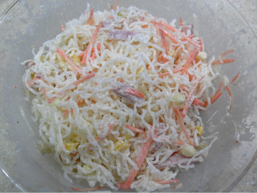 자투리재료라도 맛있어~,무쌈말이와 천사채샐러드