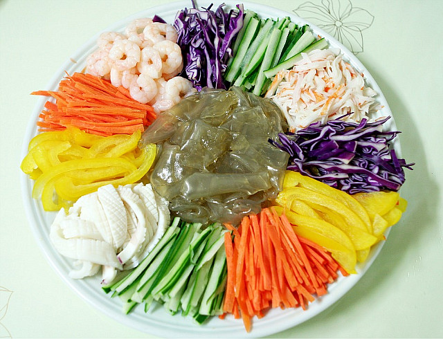 알록달록 먹음직스러운 손님 초대요리 "양장피"