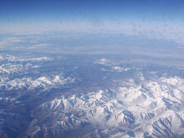 귀국길... 오오츠카 상공에서 바라본 러시아....