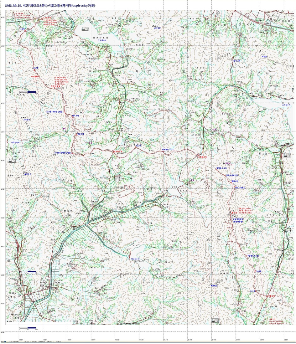 2012.06.23 아산 땅(도고산⇔봉수산) 다시 내디뎌 본 날에... 