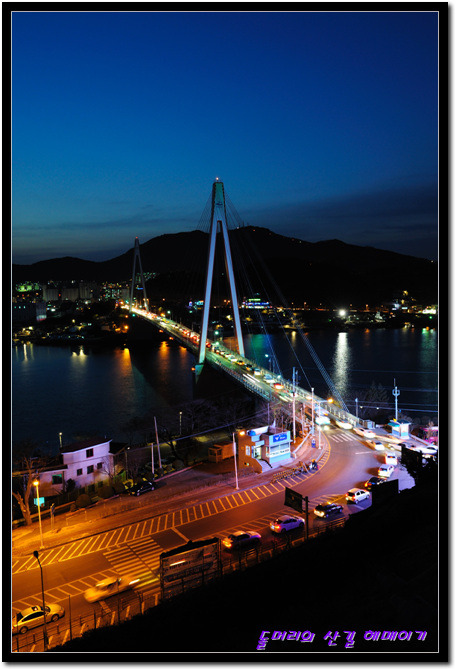 돌산대교 야경 사진 잘 찍는 방법
