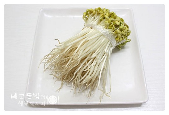 굴소스 햄 콩나물볶음