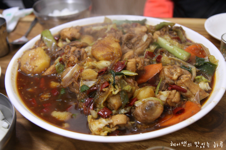 안동 찜닭골목 맛집 중앙찜닭
