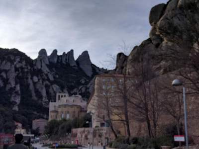 1000년이 된 스페인 성가정성당이 있는 주변경관