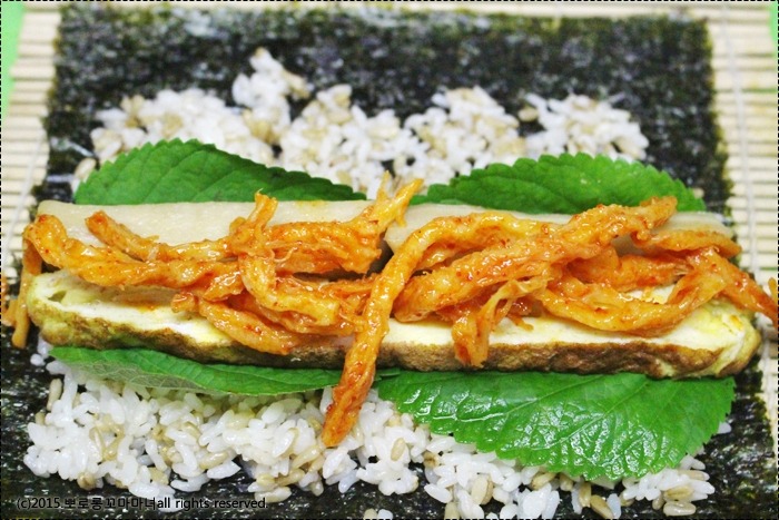 총각김밥 이미지