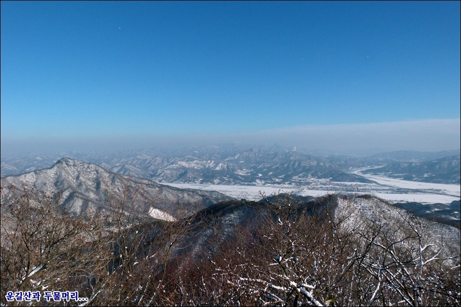 2012.12.30  운길산 예봉산 송년산길....