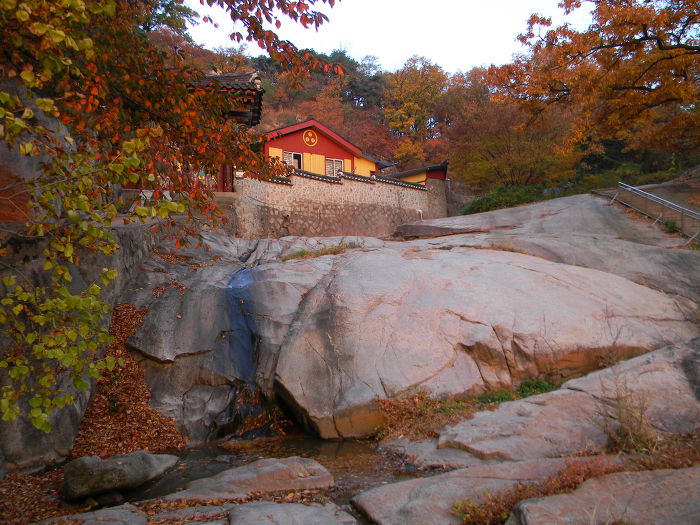 만추에 잠긴 북악산 백사실계곡 (백석동천, 백사폭포)