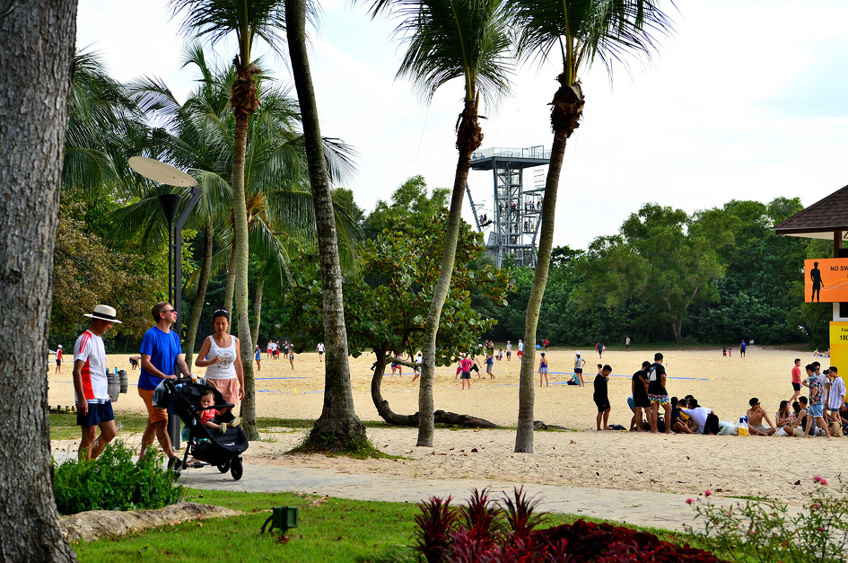 아시아 대륙의 최남단이라는 팔라완 비치 Palawan Beach~