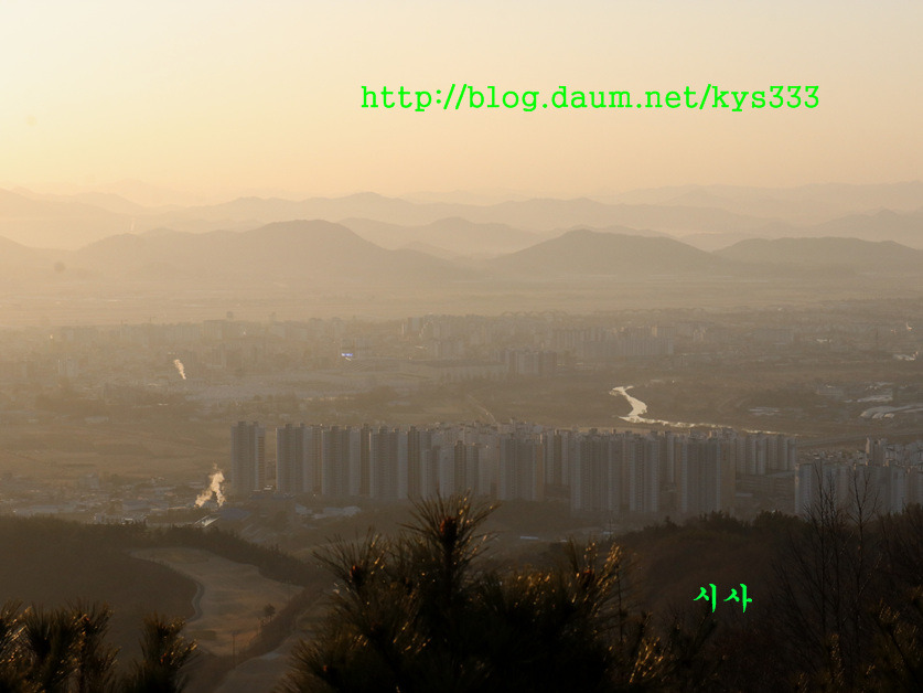 어등산 해맞이 산행 ...2018년 1월 1일