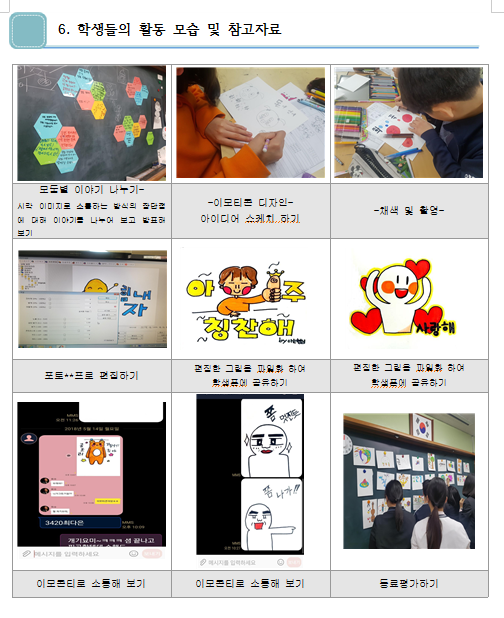 이모티콘 디자인 수업